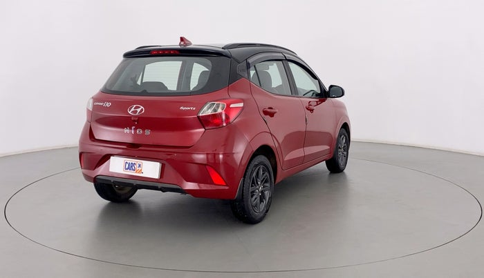 2021 Hyundai GRAND I10 NIOS SPORTZ PETROL, Petrol, Manual, 47,311 km, Right Back Diagonal