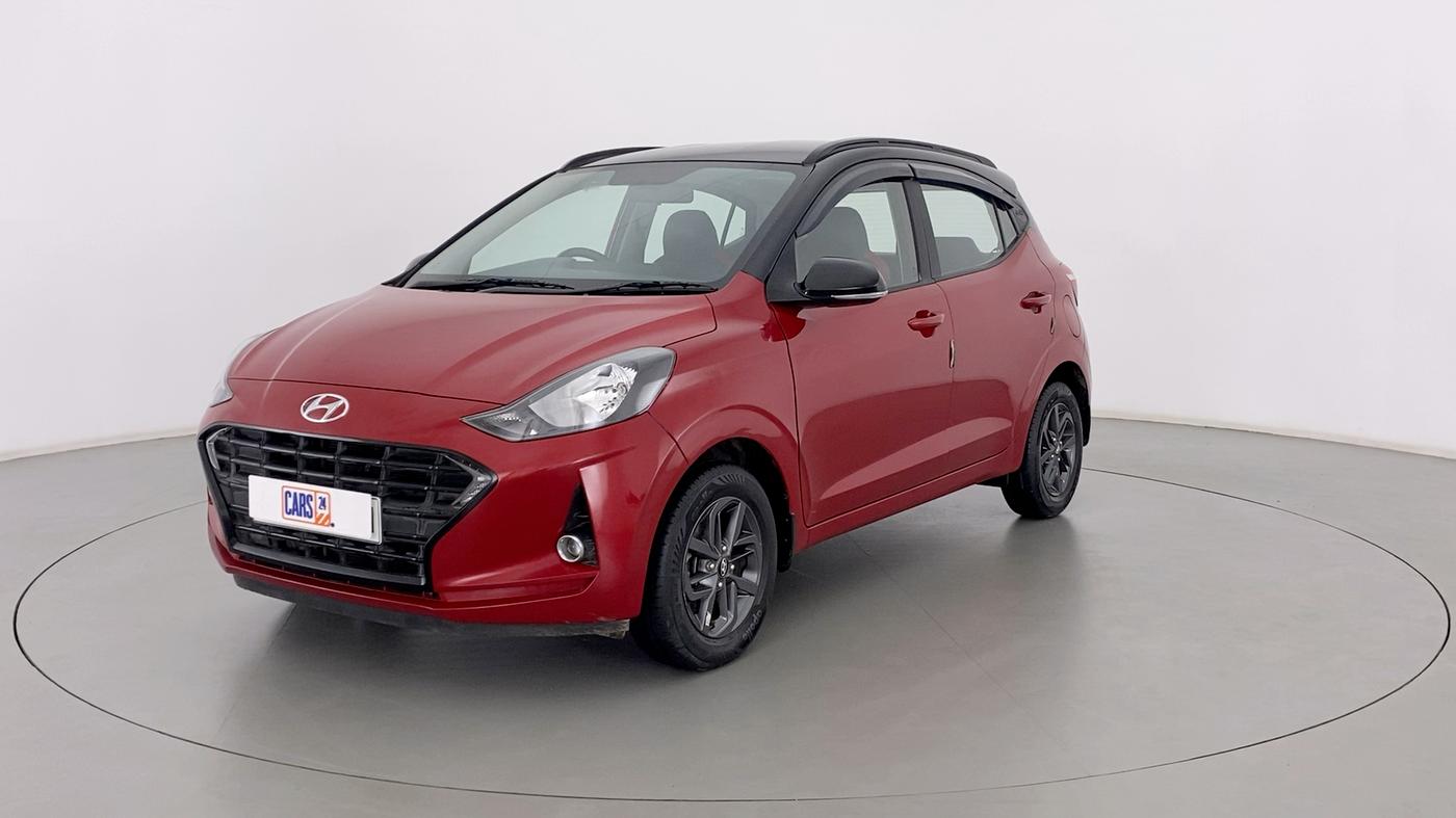 2021 Hyundai GRAND I10 NIOS SPORTZ PETROL, Petrol, Manual, 47,311 km, Left Front Diagonal