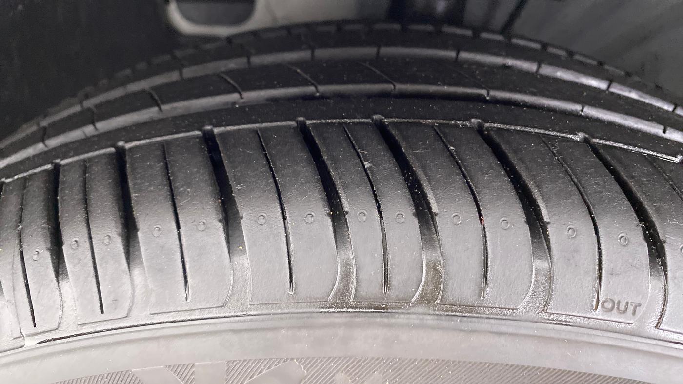 2021 Hyundai New Elantra 2.0 SX (O) AT, Petrol, Automatic, 4,359 km, Left Front Tyre Tread