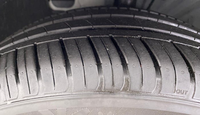 2021 Hyundai New Elantra 2.0 SX (O) AT, Petrol, Automatic, 4,359 km, Left Front Tyre Tread