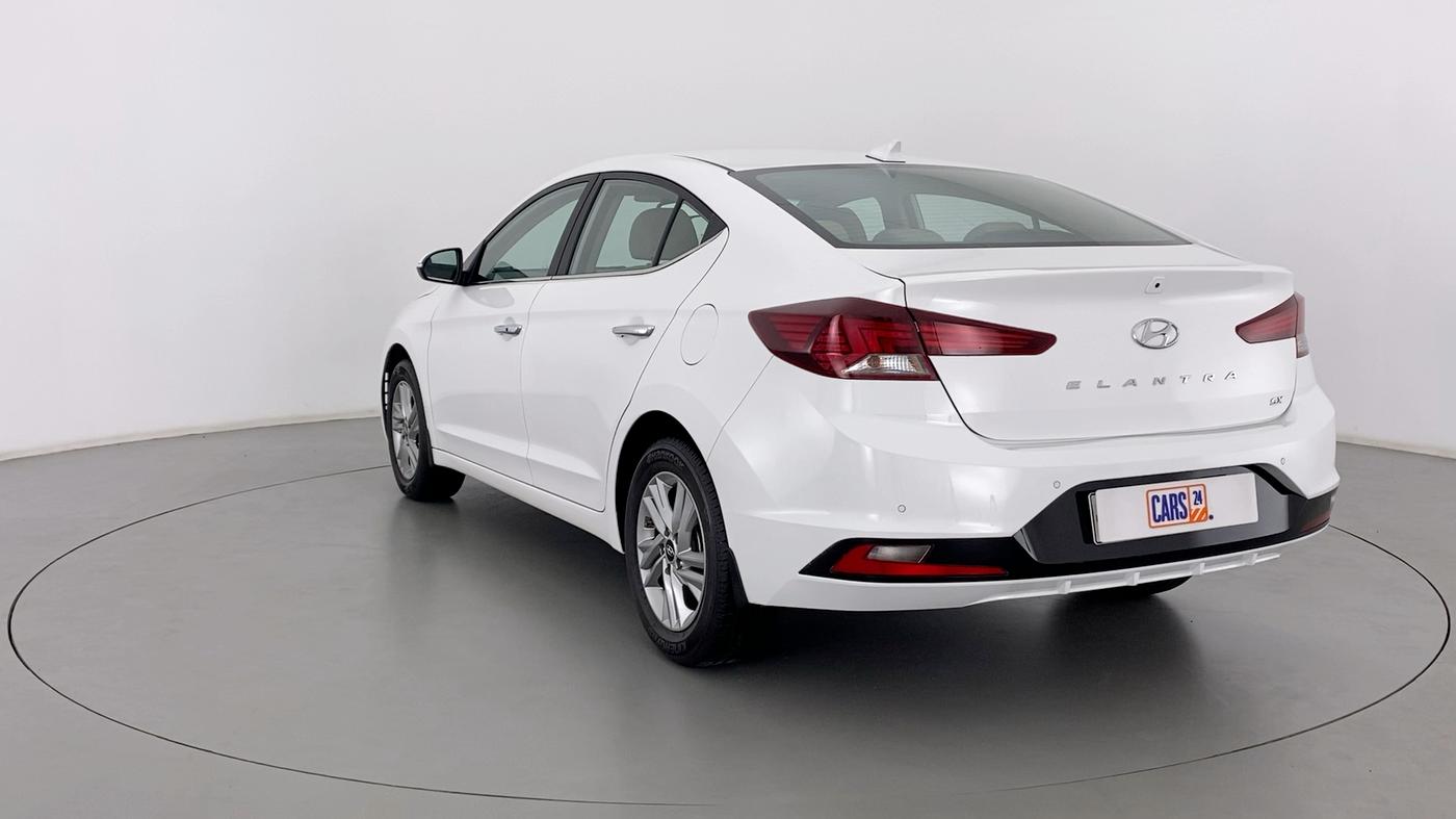 2021 Hyundai New Elantra 2.0 SX (O) AT, Petrol, Automatic, 4,359 km, Left Back Diagonal