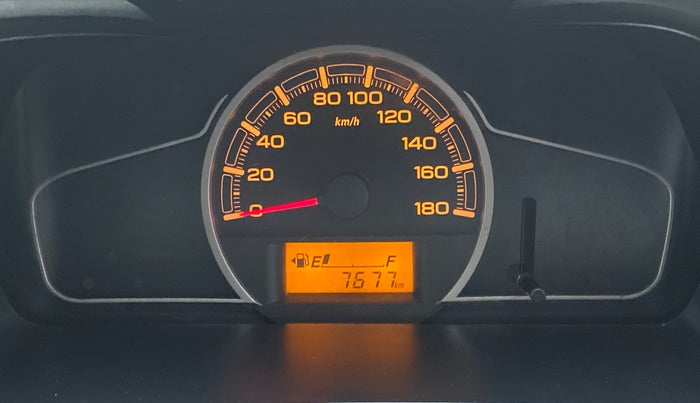 2021 Maruti Alto VXI PLUS, Petrol, Manual, 7,700 km, Odometer Image