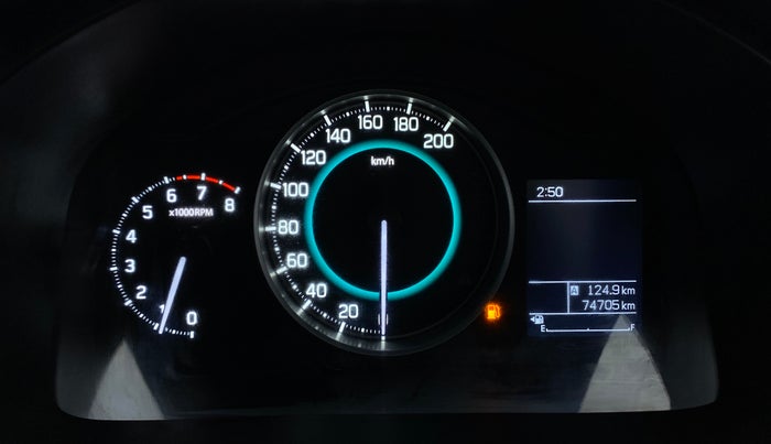 2018 Maruti IGNIS DELTA 1.2 K12, Petrol, Manual, 74,801 km, Odometer Image