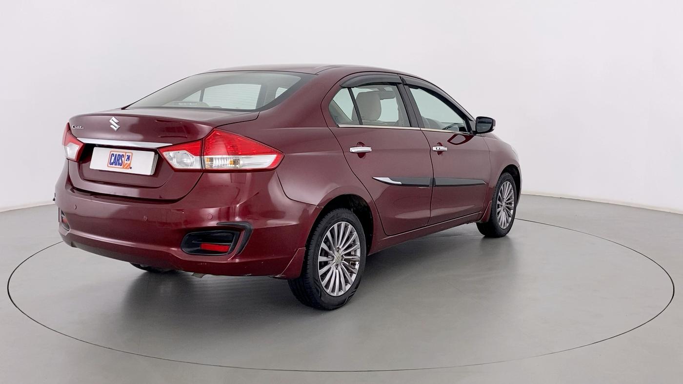 2018 Maruti Ciaz ALPHA 1.4 VVT AMT, Petrol, Automatic, 64,417 km, Right Back Diagonal