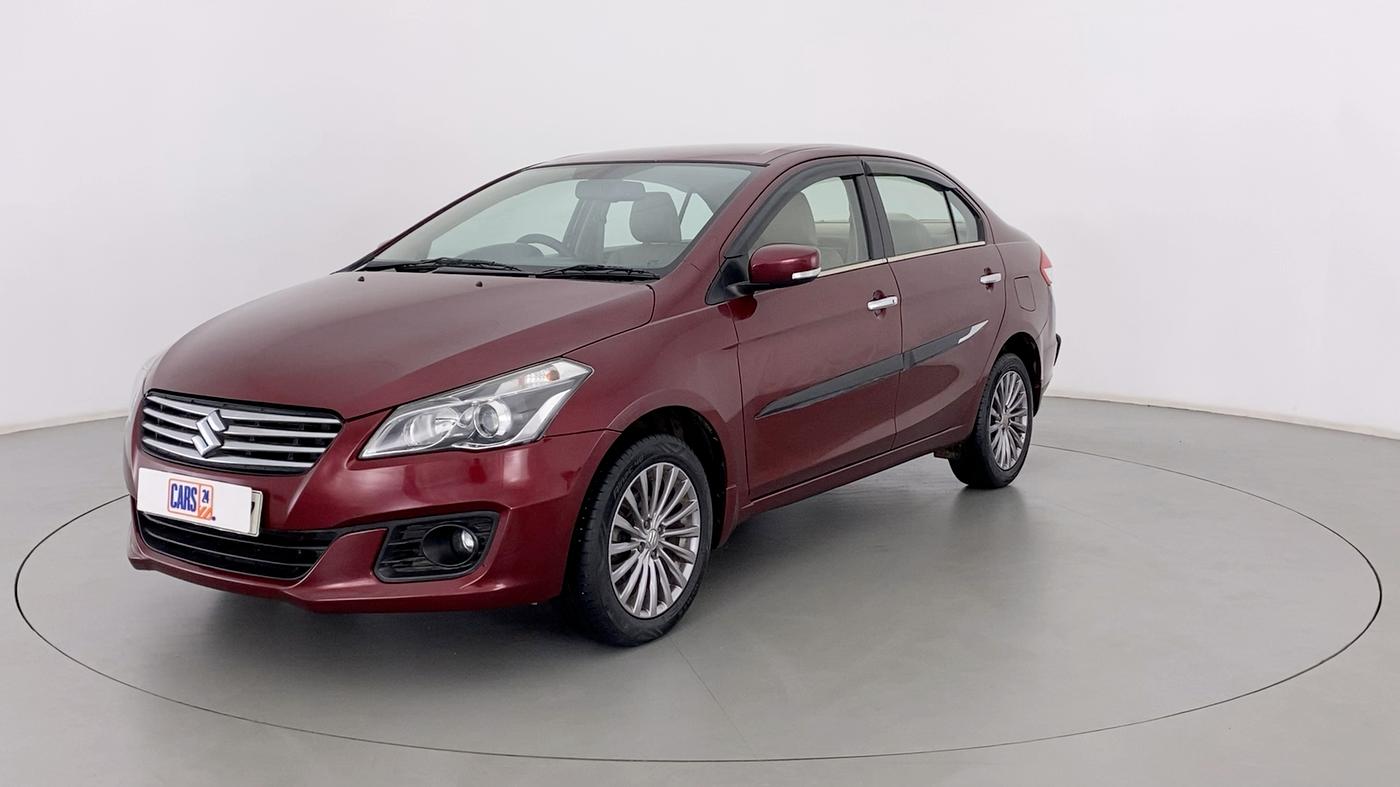 2018 Maruti Ciaz ALPHA 1.4 VVT AMT, Petrol, Automatic, 64,417 km, Left Front Diagonal