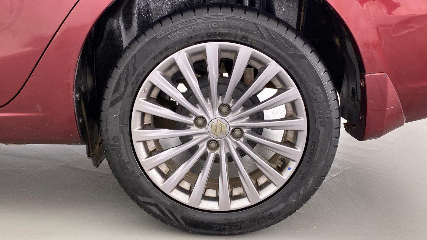 2018 Maruti Ciaz ALPHA 1.4 VVT AMT, Petrol, Automatic, 64,417 km, Left Rear Wheel