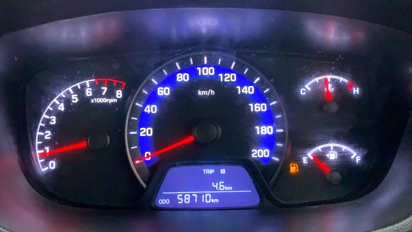 2020 Hyundai XCENT PRIME T  VTVT PLUS  CNG, CNG, Manual, 58,710 km, Odometer Image