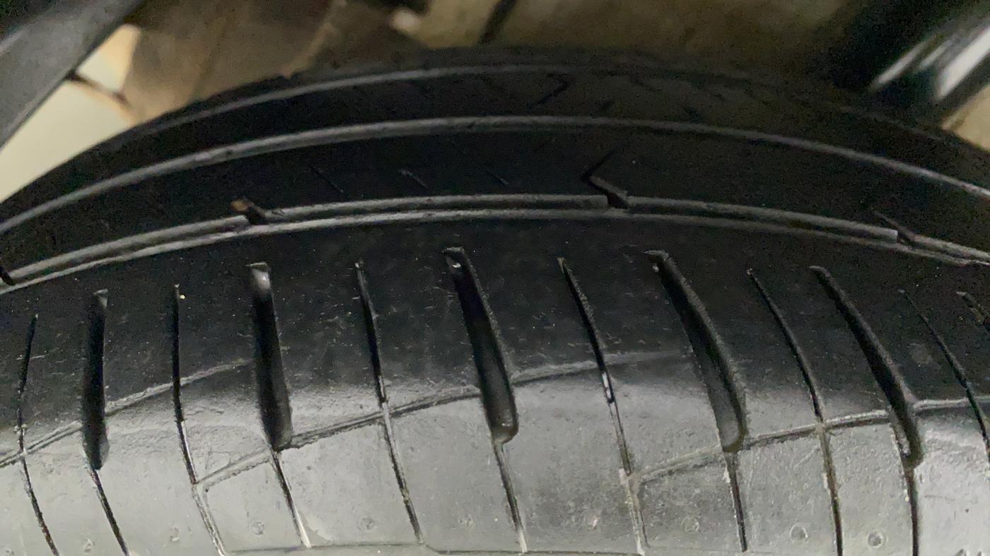 2020 Hyundai XCENT PRIME T  VTVT PLUS  CNG, CNG, Manual, 58,710 km, Right Rear Tyre Tread