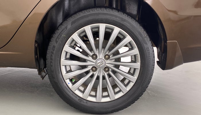 2017 Maruti Ciaz ALPHA 1.3 DDIS SHVS, Diesel, Manual, 71,650 km, Left Rear Wheel