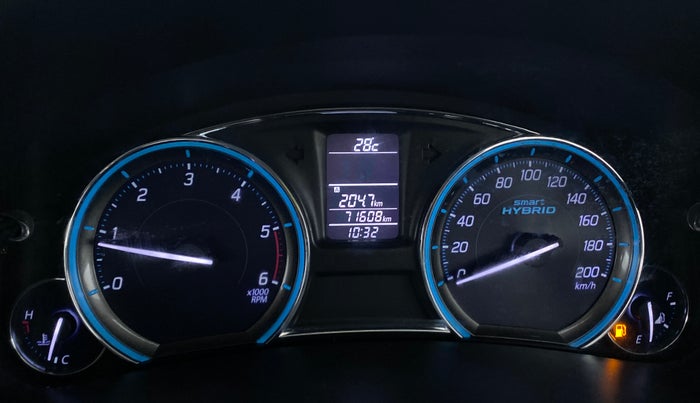 2017 Maruti Ciaz ALPHA 1.3 DDIS SHVS, Diesel, Manual, 71,650 km, Odometer Image
