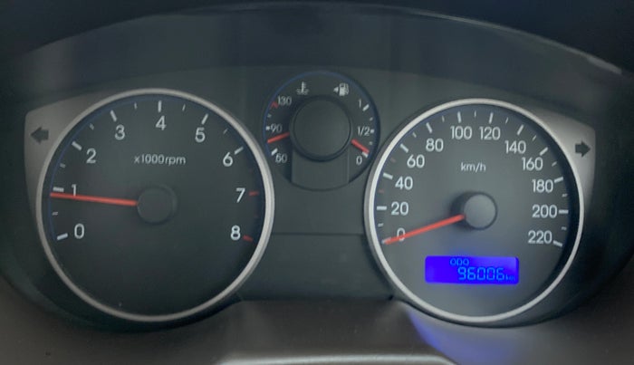 2011 Hyundai i20 MAGNA O 1.2, Petrol, Manual, 96,026 km, Odometer Image