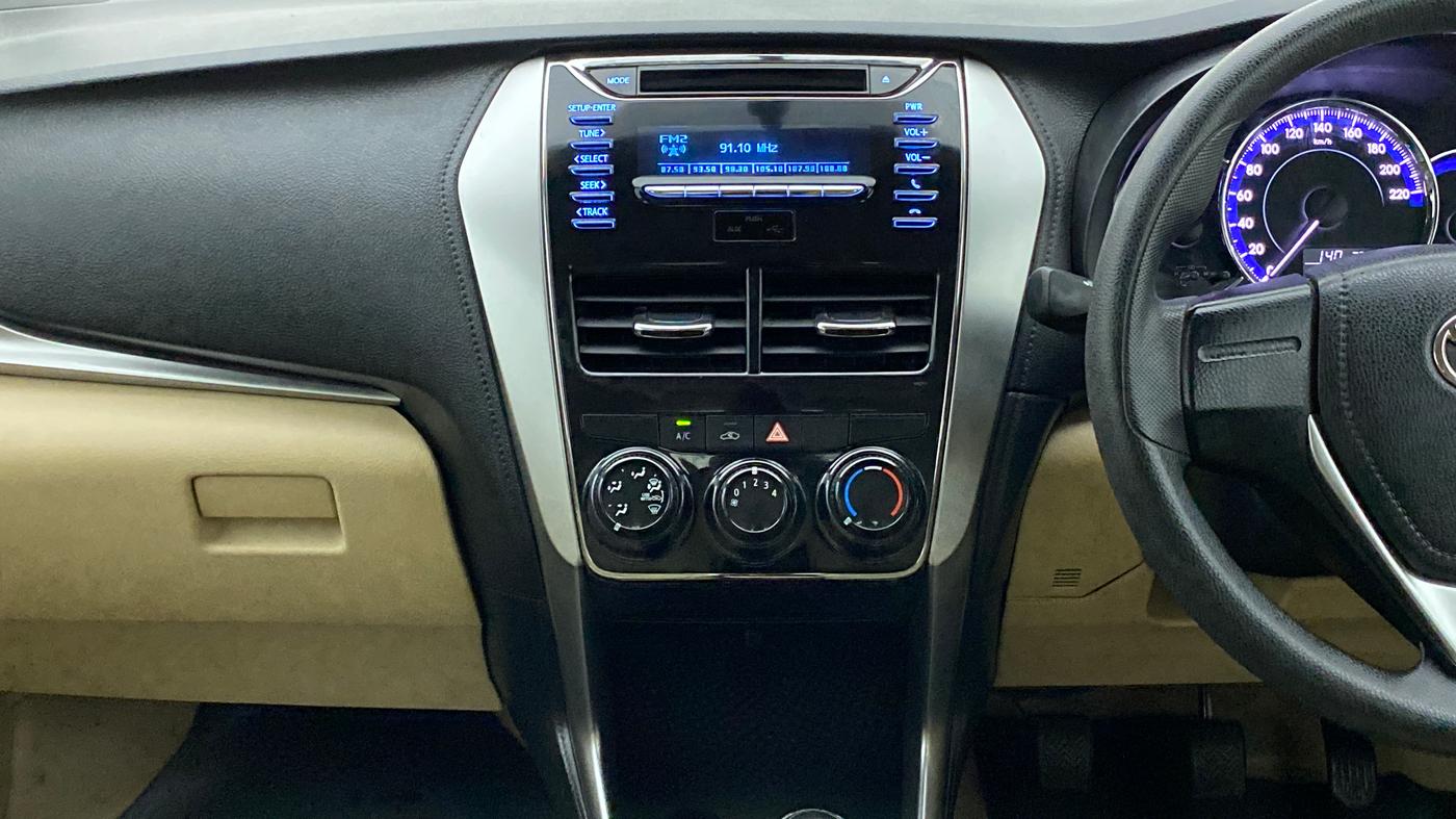 2018 Toyota YARIS J MT, Petrol, Manual, 49,147 km, Air Conditioner