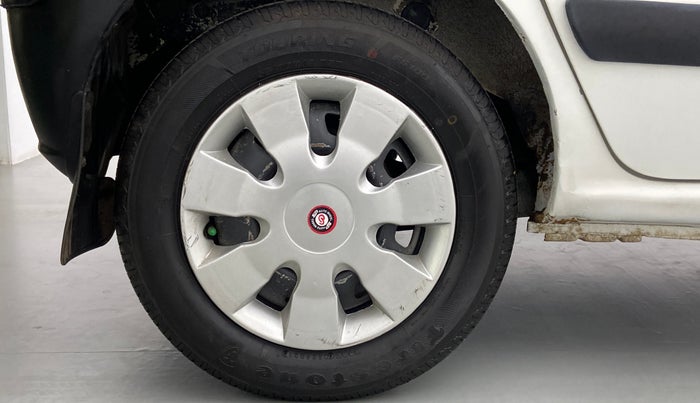 2010 Hyundai Santro Xing GL, Petrol, Manual, 46,734 km, Right Rear Wheel