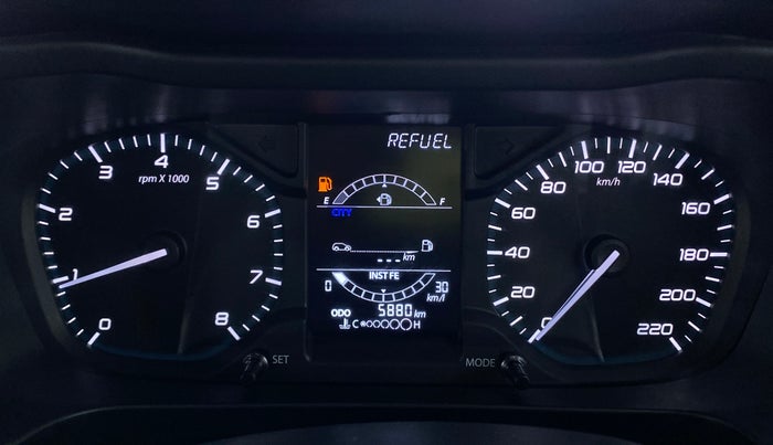 2021 Tata ALTROZ XT 1.2, Petrol, Manual, 6,013 km, Odometer Image