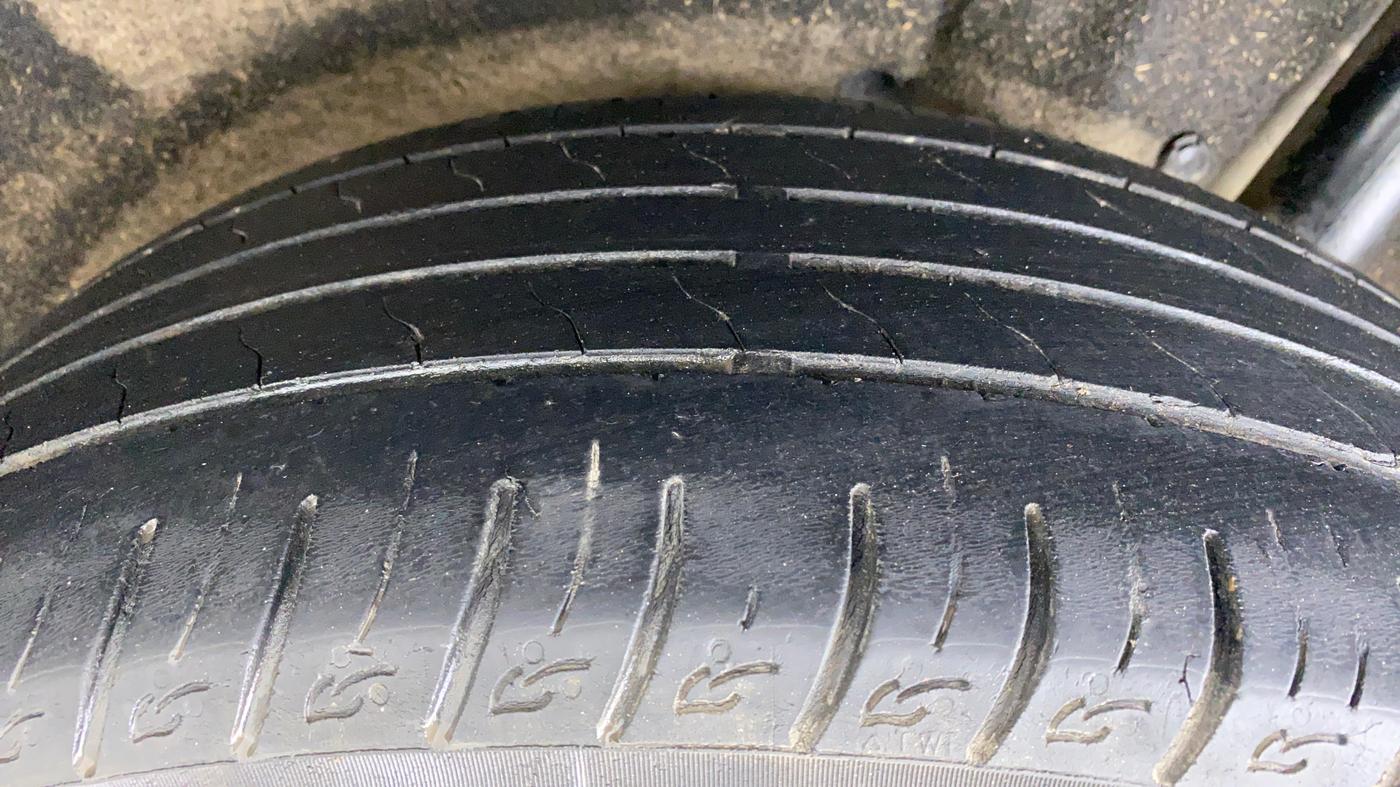 2019 Maruti Vitara Brezza ZDI, Diesel, Manual, 56,710 km, Left Rear Tyre Tread
