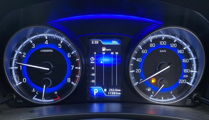 2020 Maruti Baleno ZETA CVT PETROL 1.2, Petrol, Automatic, 11,606 km, Odometer Image