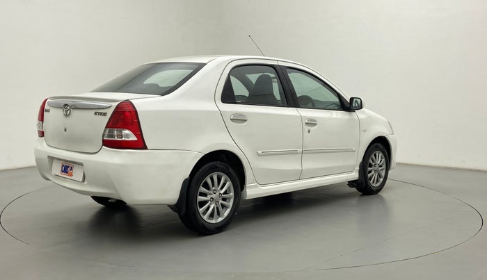 2011 Toyota Etios VX, Petrol, Manual, 86,258 km, Right Back Diagonal