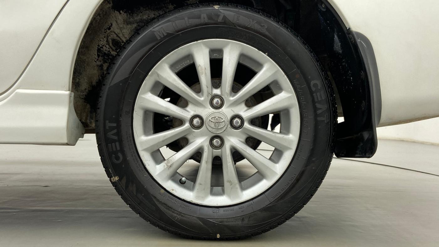 2011 Toyota Etios VX, Petrol, Manual, 86,258 km, Left Rear Wheel