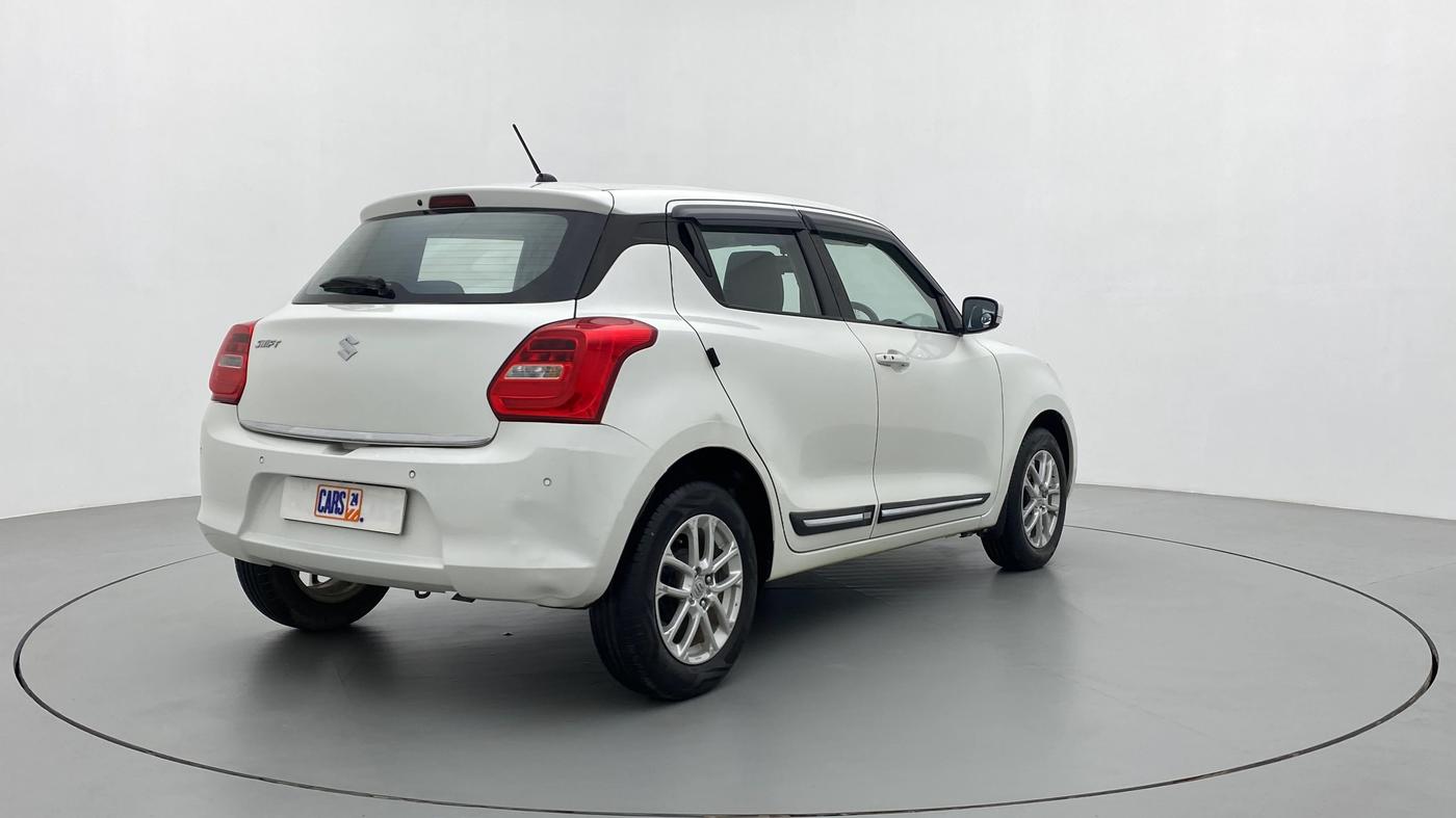 2018 Maruti Swift ZXI (AMT), Petrol, Automatic, 42,761 km, Right Back Diagonal