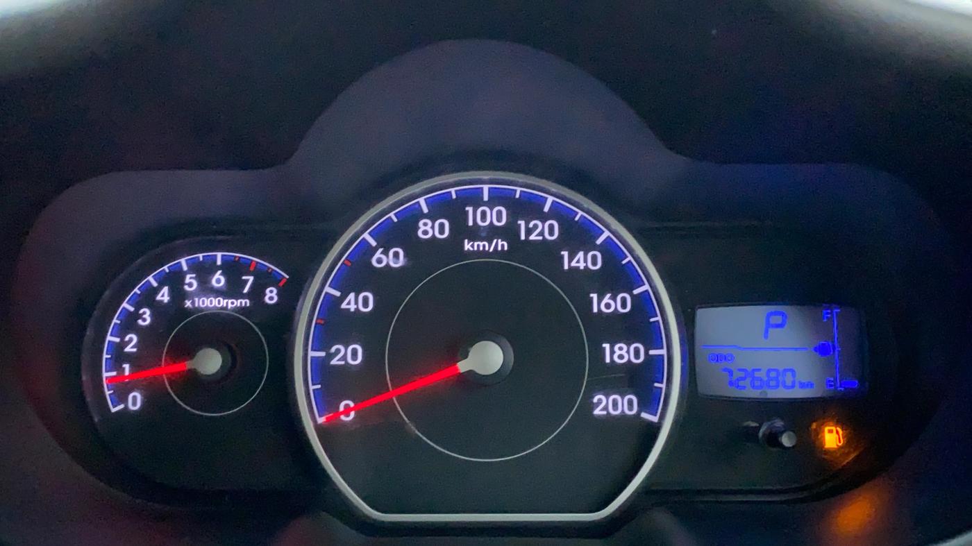2012 Hyundai i10 SPORTZ 1.2 AT KAPPA2, Petrol, Automatic, 72,803 km, Odometer Image