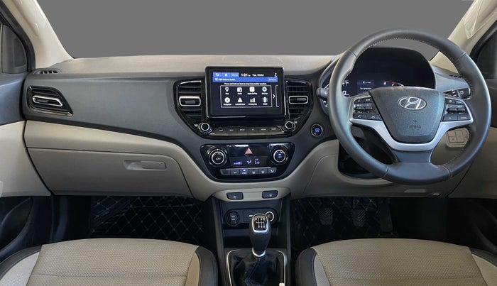 2021 Hyundai Verna SX(O) PETROL MT, Petrol, Manual, 7,922 km, Dashboard