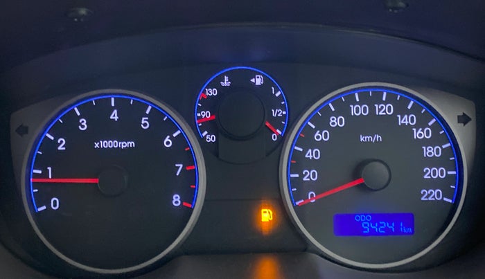 2011 Hyundai i20 ASTA 1.2, Petrol, Manual, 94,776 km, Odometer Image