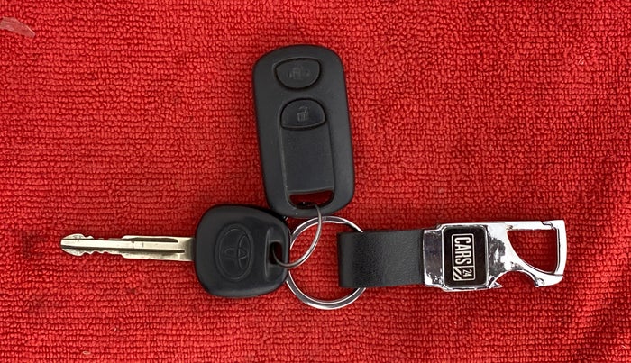 2013 Toyota Etios Liva V, Petrol, Manual, 86,000 km, Key Close Up