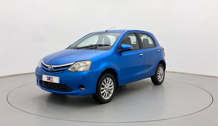 2013 Toyota Etios Liva V, Petrol, Manual, 86,000 km, Left Front Diagonal