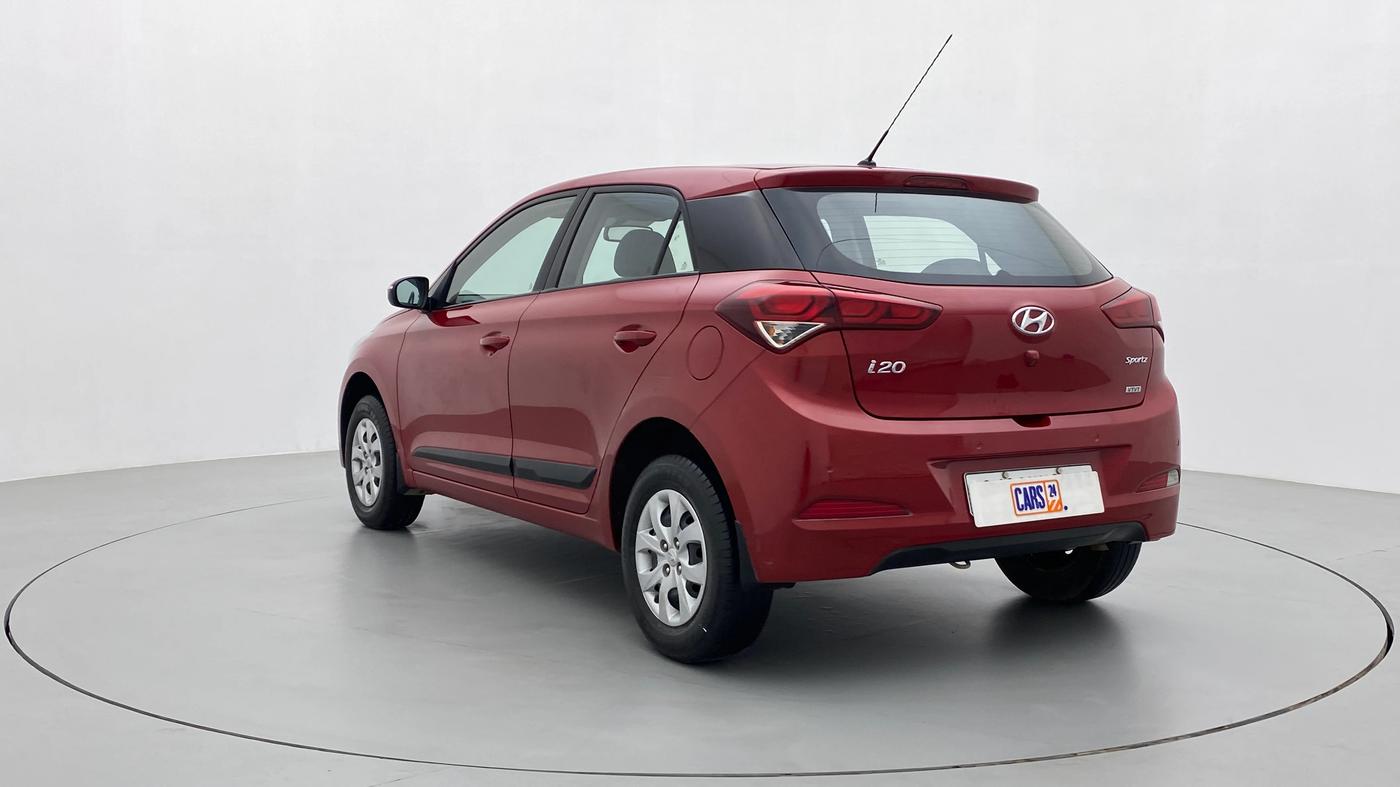 2017 Hyundai Elite i20 SPORTZ 1.2, Petrol, Manual, 29,524 km, Left Back Diagonal
