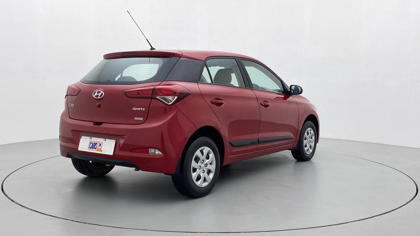 2017 Hyundai Elite i20 SPORTZ 1.2, Petrol, Manual, 29,524 km, Right Back Diagonal