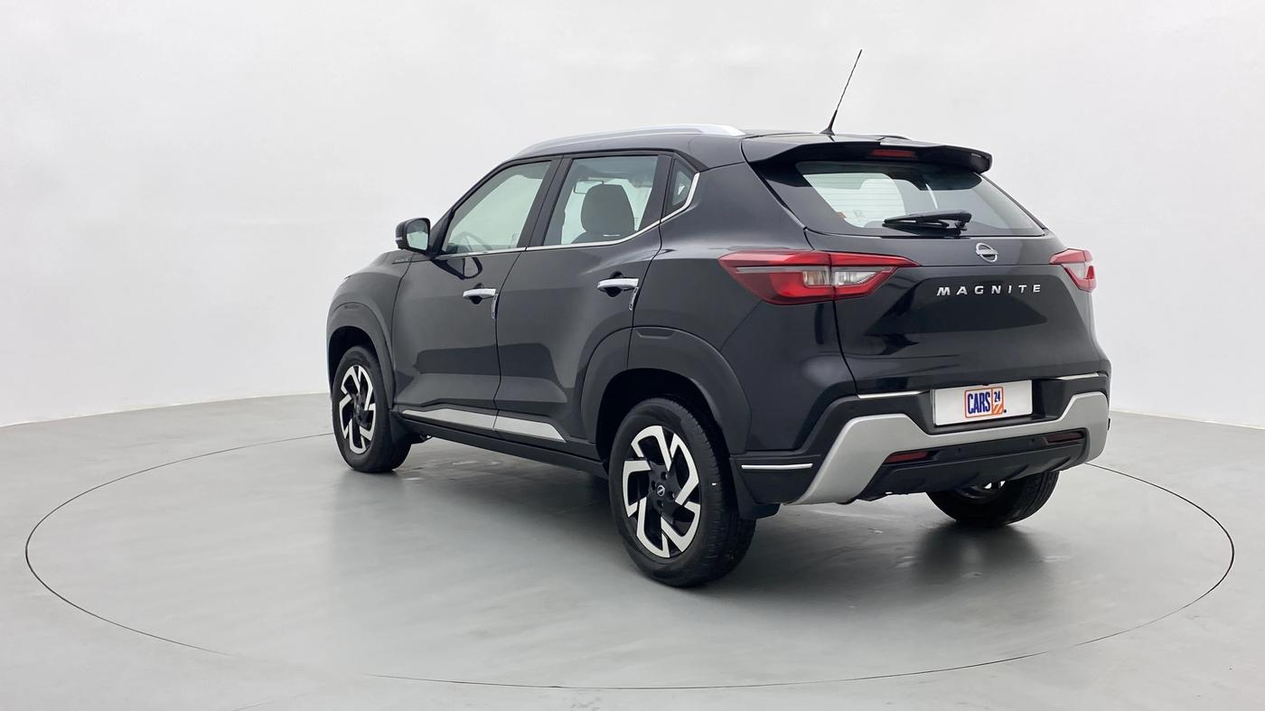 2021 Nissan MAGNITE XV PRM. TURBO . MT PETROL, Petrol, Manual, 9,032 km, Left Back Diagonal