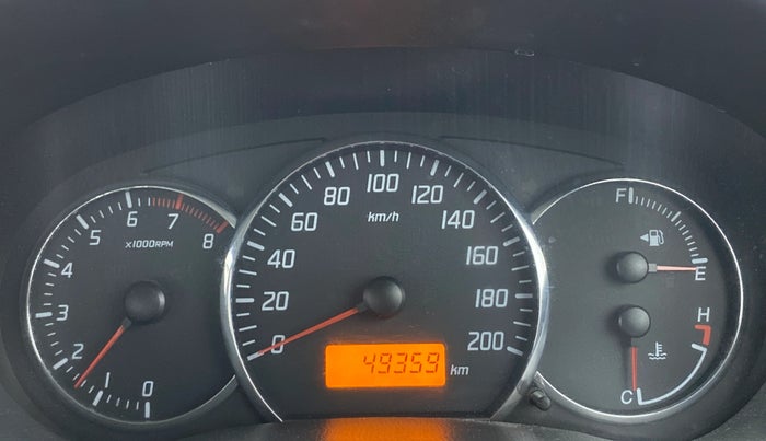 2009 Maruti Swift VXI 1.3, Petrol, Manual, 49,410 km, Odometer Image
