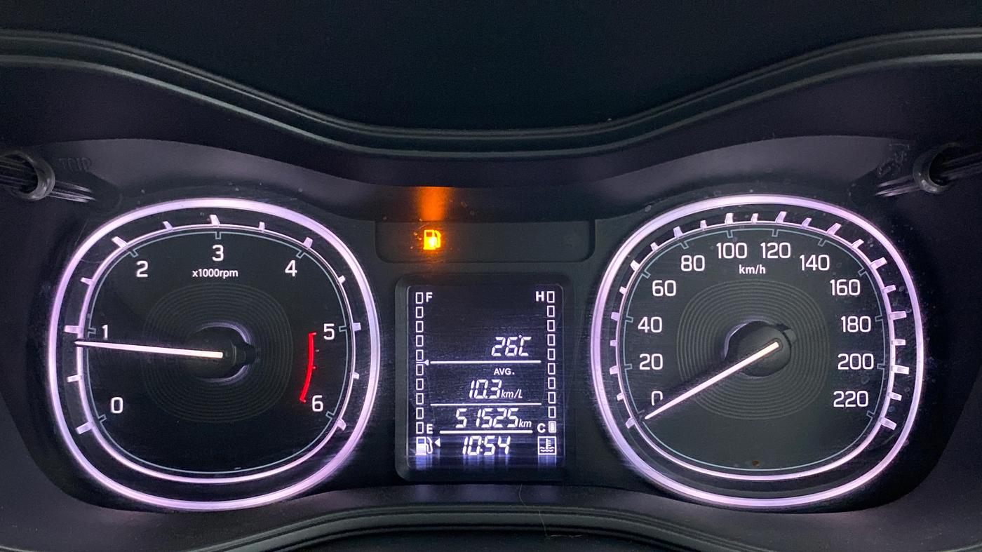 2018 Maruti Vitara Brezza ZDI, Diesel, Manual, 51,587 km, Odometer Image