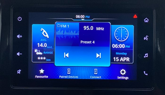 2022 Maruti BREZZA ZXI SMART HYBRID , Petrol, Manual, 8,946 km, Infotainment System