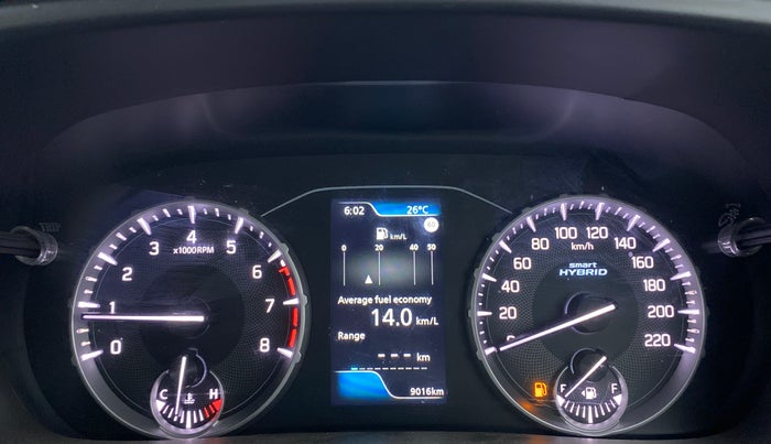 2022 Maruti BREZZA ZXI SMART HYBRID , Petrol, Manual, 8,946 km, Odometer Image