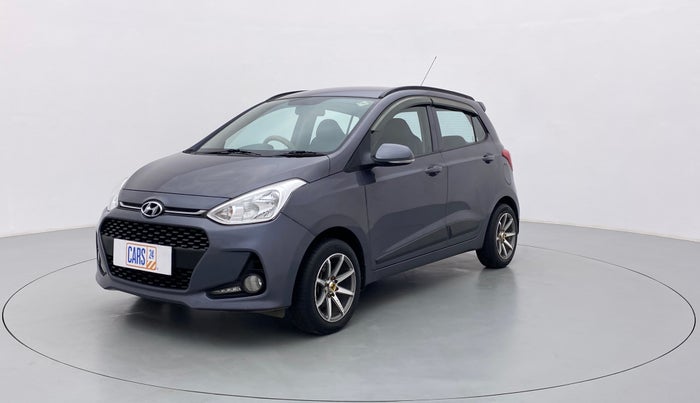 2018 Hyundai Grand i10 SPORTZ 1.2 KAPPA VTVT, CNG, Manual, 23,587 km, Left Front Diagonal