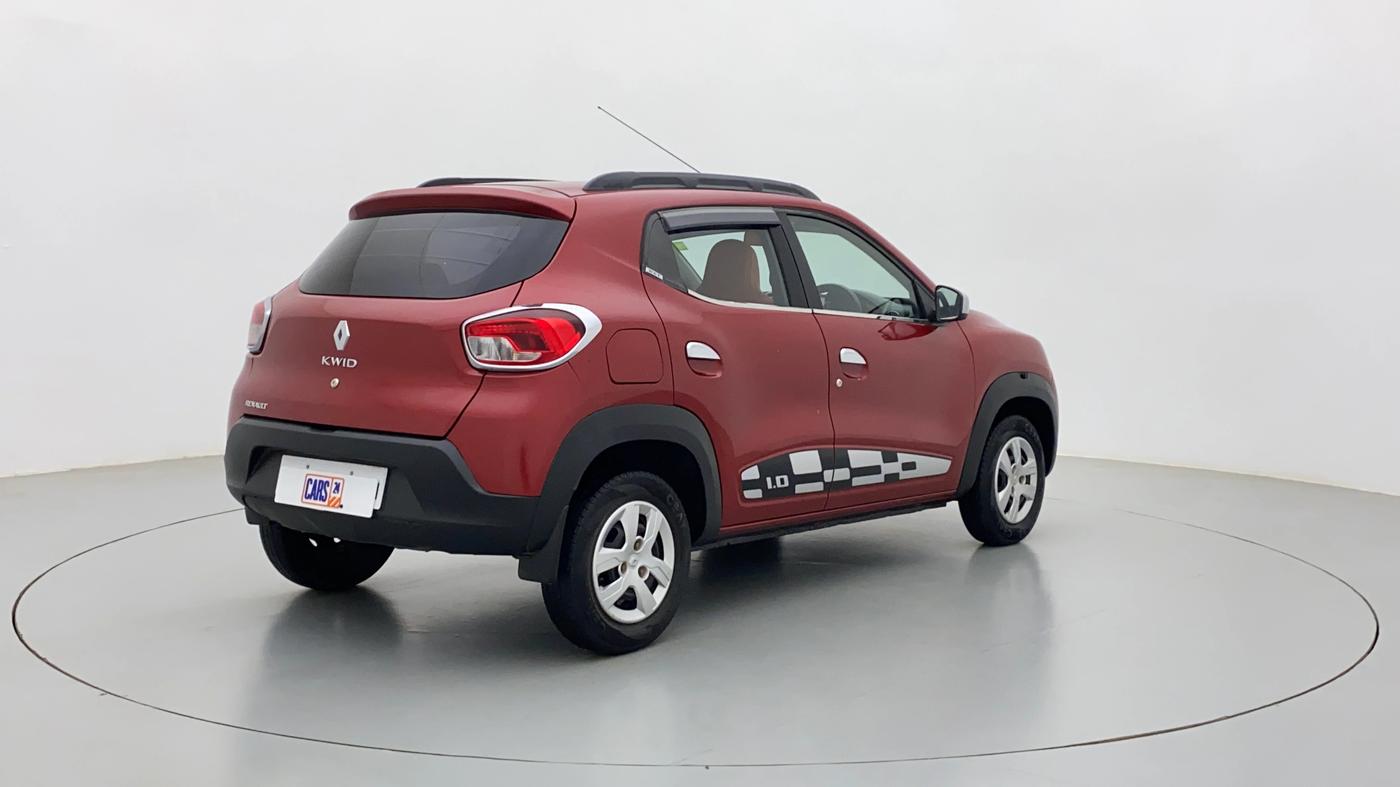 2016 Renault Kwid 1.0 RXT, Petrol, Manual, 62,253 km, Right Back Diagonal