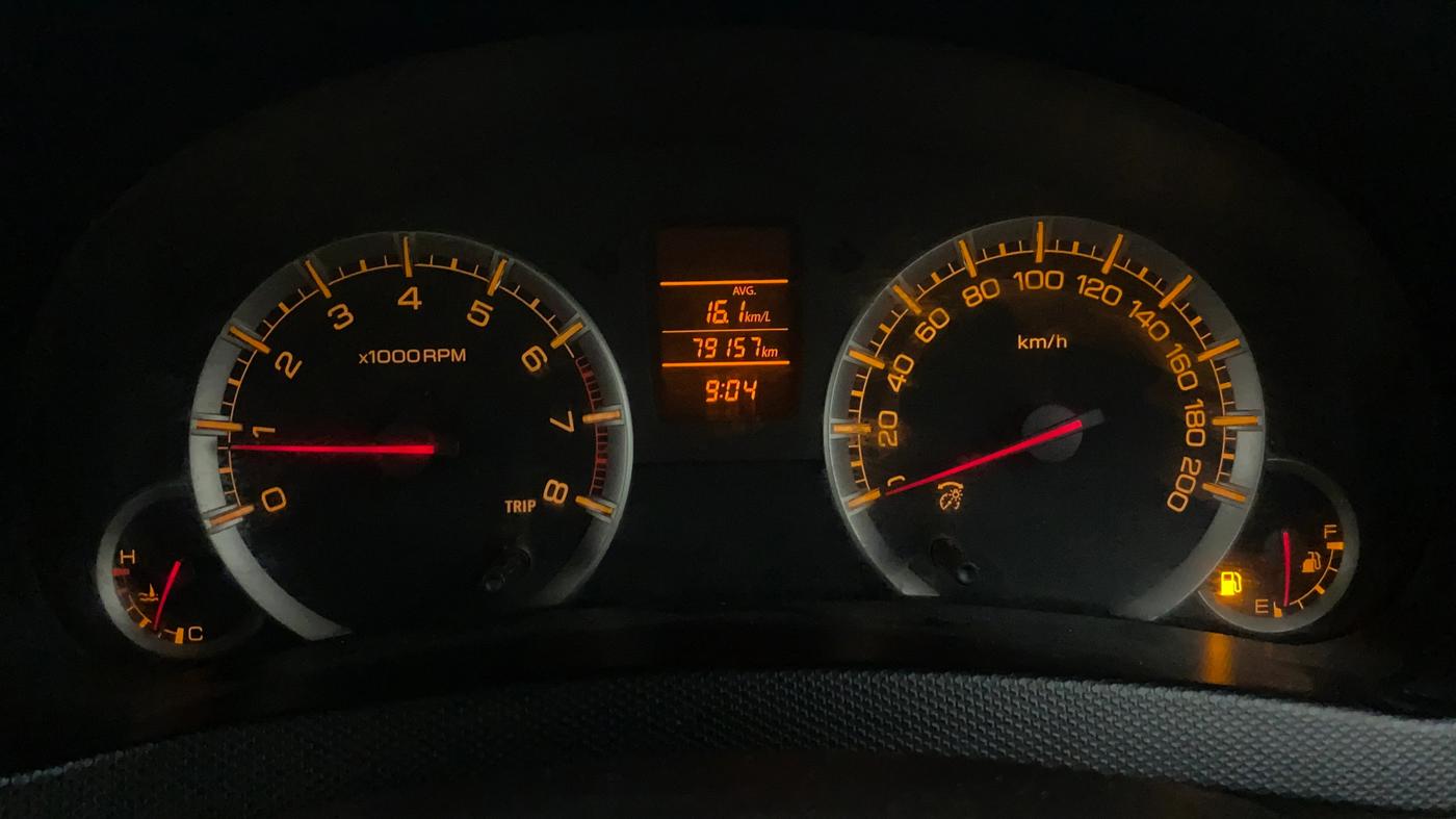 2012 Maruti Swift Dzire VXI, Petrol, Manual, 79,249 km, Odometer Image