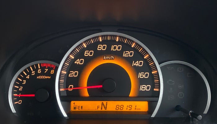 2016 Maruti Wagon R 1.0 VXI AMT, Petrol, Automatic, 88,216 km, Odometer Image
