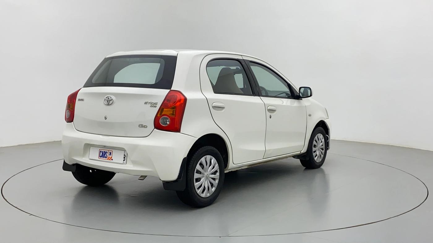 2013 Toyota Etios Liva GD, Diesel, Manual, 54,129 km, Right Back Diagonal