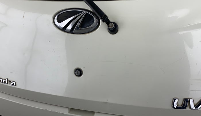 2016 Mahindra Kuv100 K6 6 STR, Petrol, Manual, 36,201 km, Dicky (Boot door) - Minor scratches