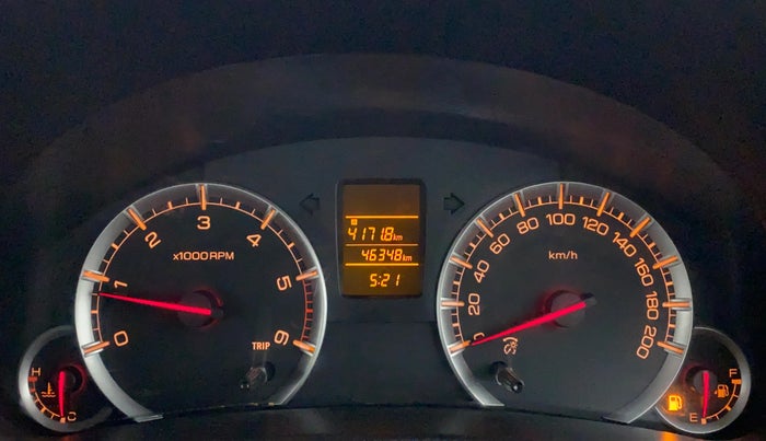 2017 Maruti Swift VDI OPT, Diesel, Manual, 47,052 km, Odometer Image