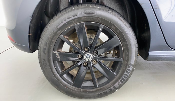 2016 Volkswagen Polo HIGHLINE1.2L PETROL, Petrol, Manual, 99,371 km, Right Rear Wheel