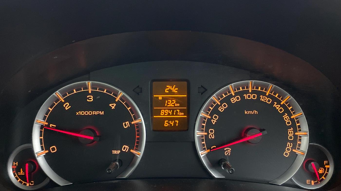2015 Maruti Swift Dzire ZDI, Diesel, Manual, 89,680 km, Odometer Image