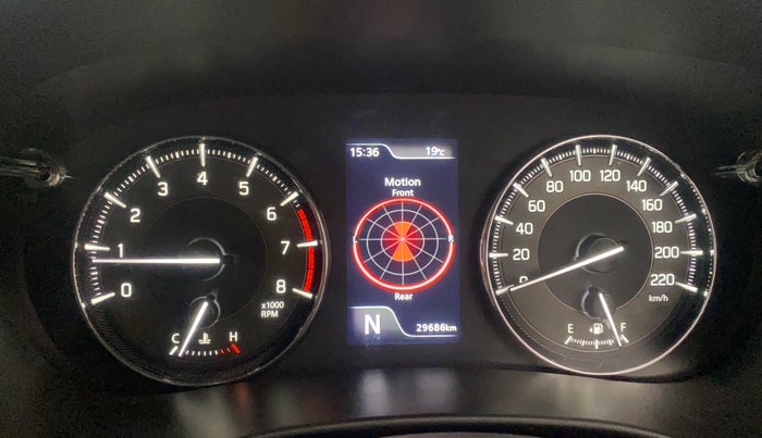 2022 Maruti Baleno ALPHA 1.2 AGS, Petrol, Automatic, 29,686 km, Odometer Image