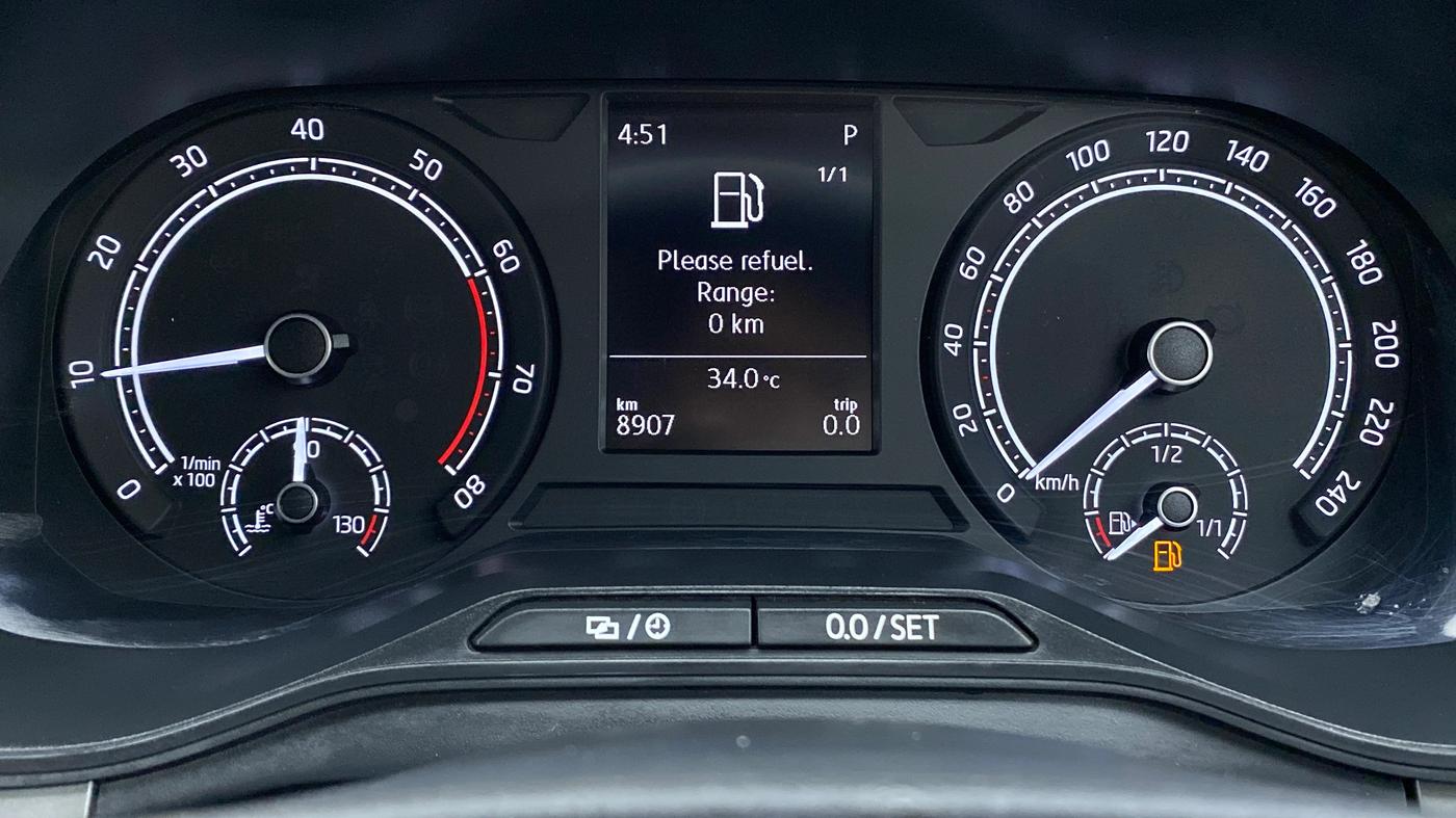 2021 Skoda KUSHAQ AMBITION 1.0 TSI AT, Petrol, Automatic, 8,956 km, Odometer Image