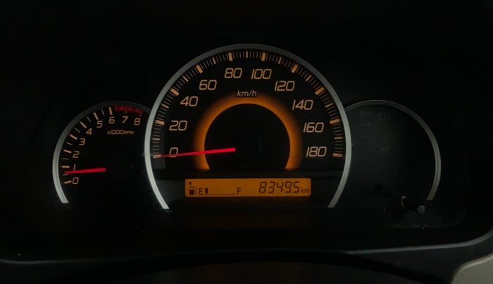 2015 Maruti Wagon R 1.0 VXI, Petrol, Manual, 83,510 km, Odometer Image
