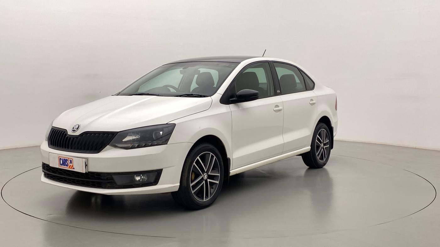 2020 Skoda Rapid STYLE 1.0TSI MT, Petrol, Manual, 40,487 km, Left Front Diagonal