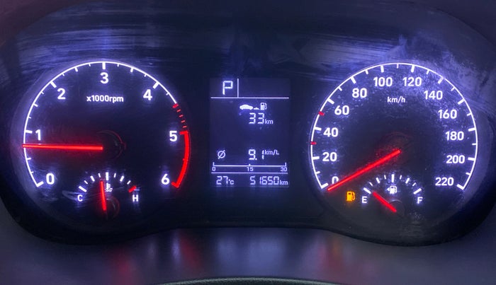 2017 Hyundai Verna 1.6 CRDI SX + AT, Diesel, Automatic, 51,751 km, Odometer Image