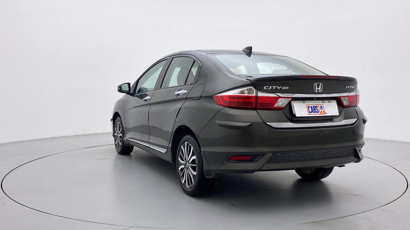 2017 Honda City ZX CVT, Petrol, Automatic, 75,275 km, Left Back Diagonal